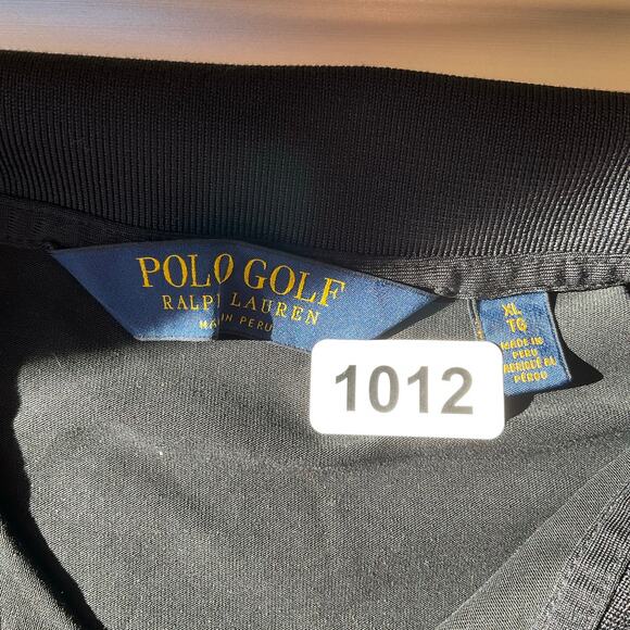 Ralph Lauren Polo Golf Men’s Short Sleeve Polo Shirt size XL, Black - Picture 5 of 7